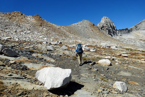 trail to Elizabeth Pass, Kings Canyon National Park, California