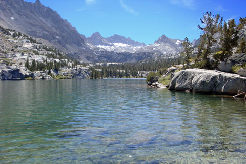 Blue Lake, Sabrina Basin, California