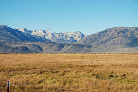 Bridgeport Valley and Swatooth Range, Mono County, California