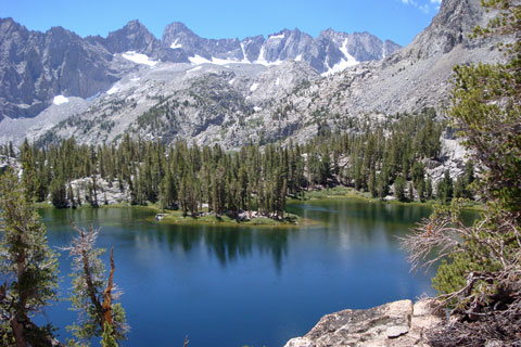 Fourth Lake, Big Pine Lakes, John Muir Wilderness, California