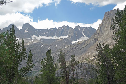 glaciers above Big Pine Lakes, John Muir Wilderness, California