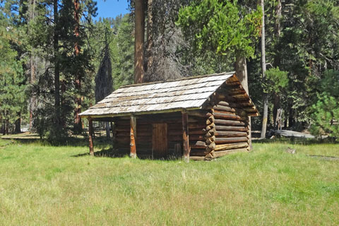 Lackey Cabin, Roaring River, Kings Canyon National Park, California