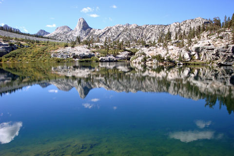 Dollar Lake and Fin Dome, Kings Canyon National Park, California