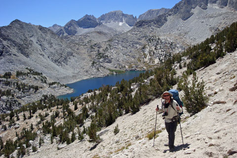 Mono Pass Trail and Ruby Lake, John Muir Wilderness, California