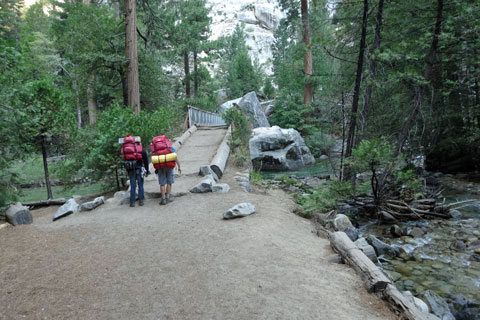 Bubbs Creek Bridge, Kings Canyon National Park, California