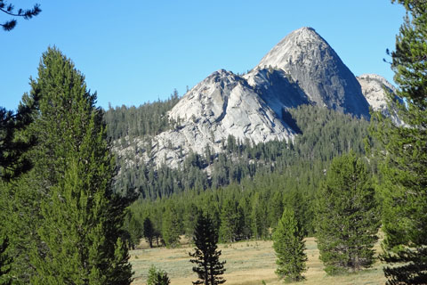 Dome in Tuolumne Meadows, Yosemite National Park, California